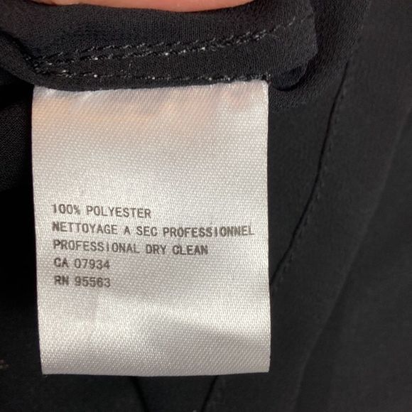 SIMON Chang sheer blouse minimalist neutral - Picture 6 of 6